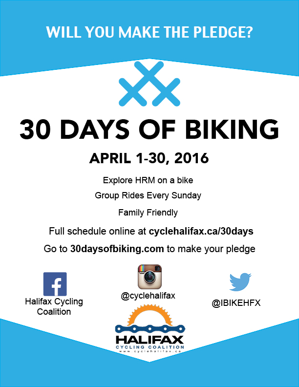 30 days of biking